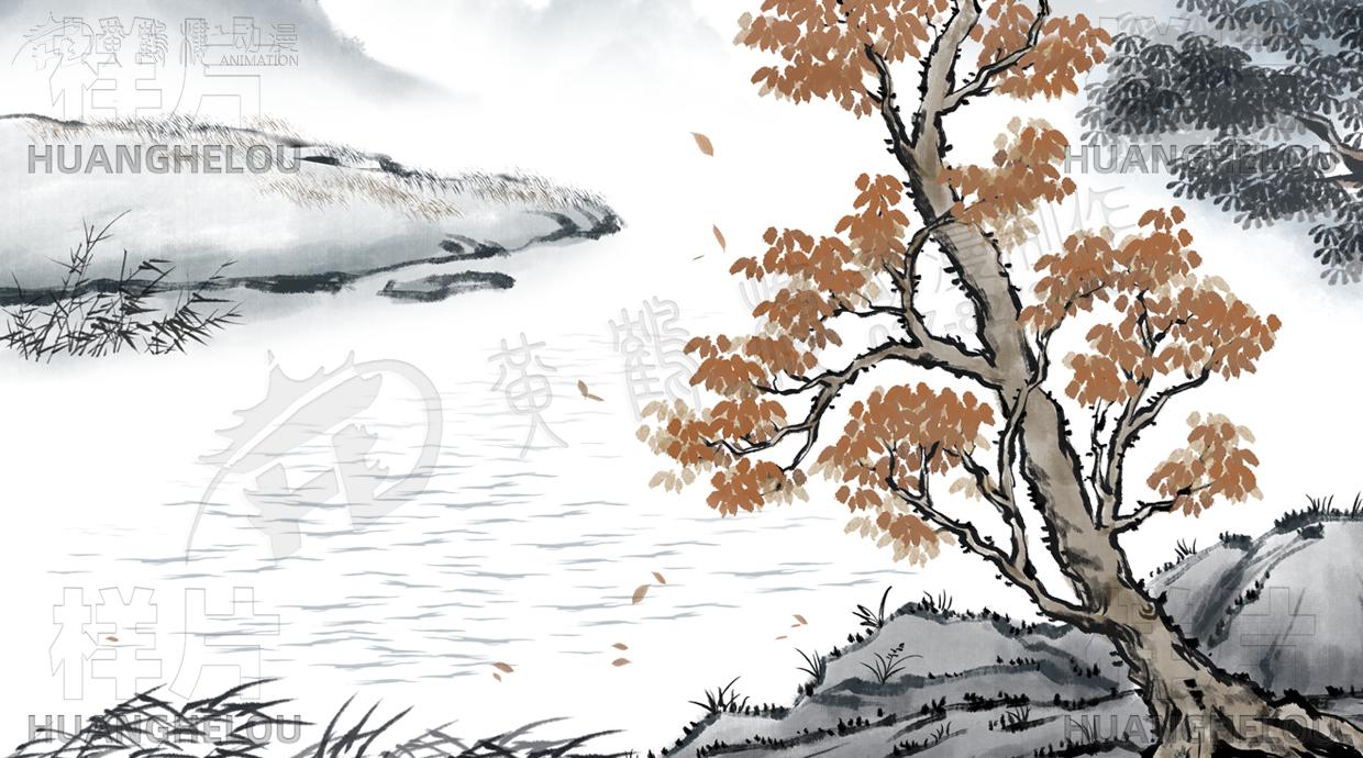 高山流水水墨动画片制作《表现秋天的场景》动漫分镜设计.jpg
