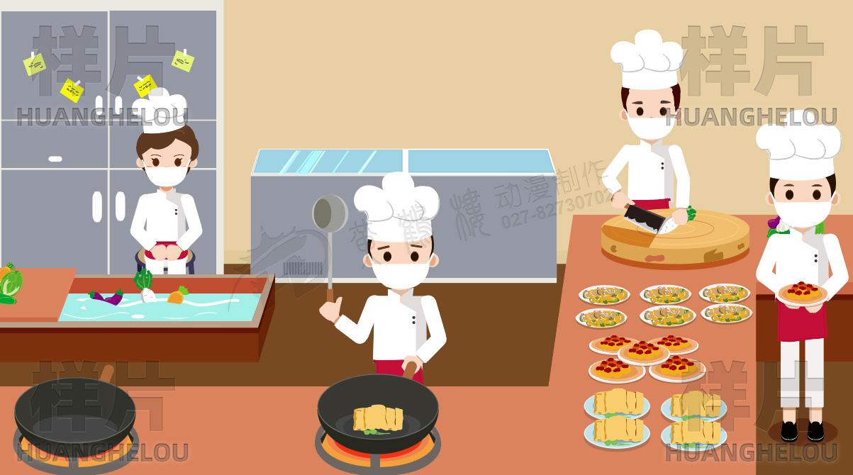 《集体聚餐》食品安全平台动漫动画片制作脚本-厨房人员.jpg