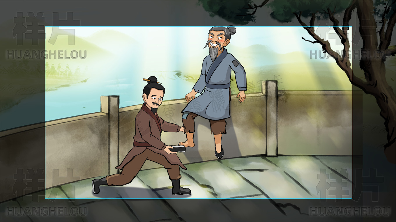 动画制作练习-张良在桥上给老头穿鞋子.jpg